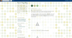 Desktop Screenshot of mytravelbugblog.blogspot.com
