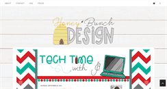 Desktop Screenshot of honeybunchblogdesign.blogspot.com