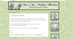 Desktop Screenshot of hansmyhedgehogblog.blogspot.com