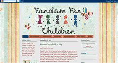 Desktop Screenshot of fandom4children.blogspot.com