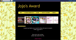 Desktop Screenshot of jojoaward.blogspot.com