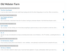 Tablet Screenshot of oldwebsterfarm.blogspot.com