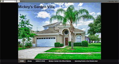 Desktop Screenshot of mickeysgardenvilla.blogspot.com