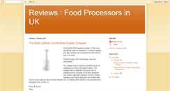 Desktop Screenshot of foodprocessorsuk.blogspot.com