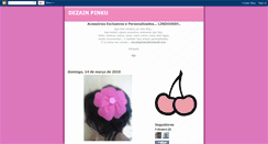 Desktop Screenshot of dezainpinku.blogspot.com