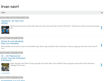Tablet Screenshot of irvannavri.blogspot.com