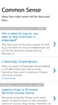 Mobile Screenshot of commonsensebyleslie.blogspot.com
