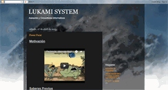 Desktop Screenshot of lukamisystem.blogspot.com