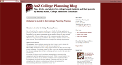 Desktop Screenshot of planforcollegea2z.blogspot.com