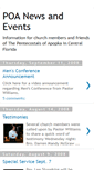 Mobile Screenshot of poanewsandevents.blogspot.com