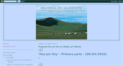 Desktop Screenshot of mejoriadelaestepa.blogspot.com