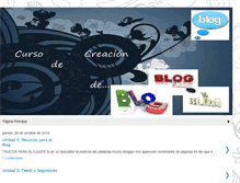 Tablet Screenshot of nuevosbloggers.blogspot.com