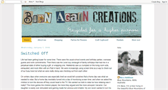 Desktop Screenshot of bornagain-creations.blogspot.com