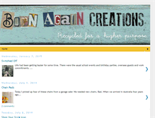 Tablet Screenshot of bornagain-creations.blogspot.com