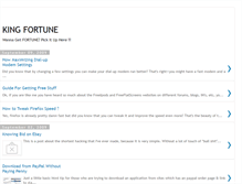 Tablet Screenshot of kingfortune.blogspot.com