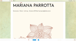 Desktop Screenshot of marianaparrotta.blogspot.com