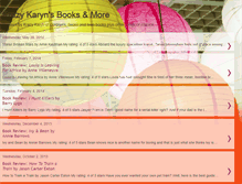 Tablet Screenshot of krazykarynsbooks.blogspot.com