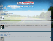 Tablet Screenshot of outdooradventureswithmafo.blogspot.com