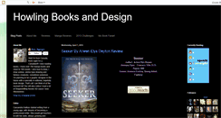 Desktop Screenshot of howlingbooksanddesign.blogspot.com