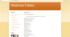 Desktop Screenshot of albatrossfables.blogspot.com