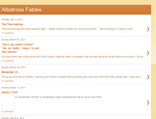 Tablet Screenshot of albatrossfables.blogspot.com