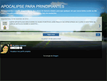 Tablet Screenshot of apocalipseparaprincipiantes.blogspot.com