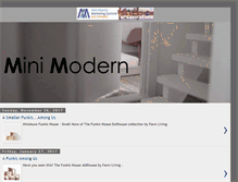 Tablet Screenshot of minimodern.blogspot.com