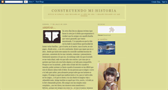 Desktop Screenshot of construyendomihistoria.blogspot.com