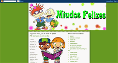 Desktop Screenshot of miudosfelizes.blogspot.com