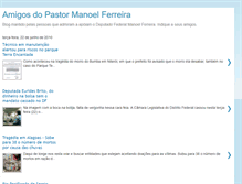 Tablet Screenshot of amigosdopastormanoelferreira.blogspot.com