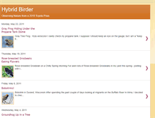 Tablet Screenshot of hybridbirder.blogspot.com