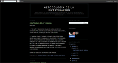 Desktop Screenshot of metodologiadelainvestigacionaplicada.blogspot.com