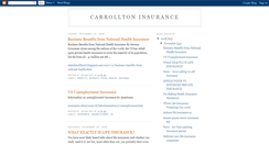 Desktop Screenshot of carrolltoninsurance.blogspot.com