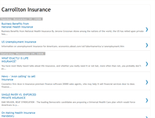 Tablet Screenshot of carrolltoninsurance.blogspot.com