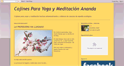 Desktop Screenshot of cojinesmeditacionananda-mrb.blogspot.com