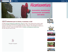 Tablet Screenshot of alicantemarymontana.blogspot.com