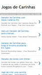 Mobile Screenshot of jogos-de-carinhas.blogspot.com