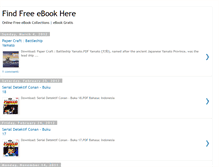 Tablet Screenshot of ebooksters.blogspot.com