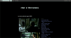 Desktop Screenshot of cine-y-literatur.blogspot.com