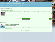 Tablet Screenshot of ifdcjesusmisericordioso.blogspot.com