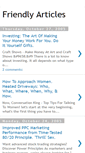 Mobile Screenshot of friendlyarticles.blogspot.com