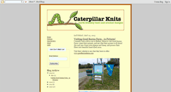 Desktop Screenshot of caterpillarknits.blogspot.com