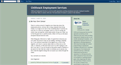 Desktop Screenshot of chilliwackemplymentservices.blogspot.com