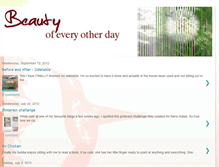 Tablet Screenshot of beautyofeveryotherday.blogspot.com