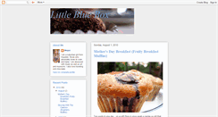 Desktop Screenshot of myblueboxblog.blogspot.com