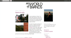 Desktop Screenshot of myworldofbrands.blogspot.com