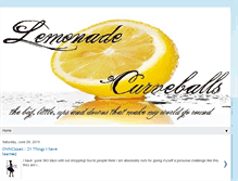 Tablet Screenshot of lemonadecurveballs.blogspot.com