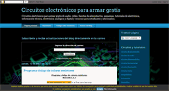 Desktop Screenshot of circuitosytutorialeselectronica.blogspot.com