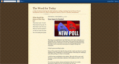 Desktop Screenshot of lectionaryreading.blogspot.com