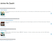 Tablet Screenshot of animenozasshi.blogspot.com